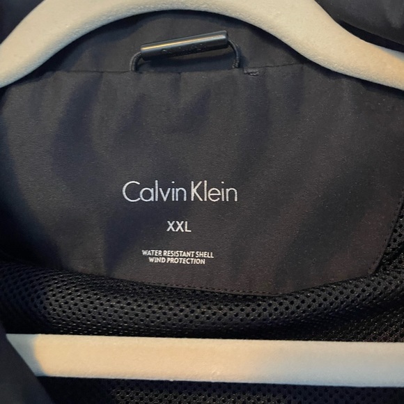 NWOT Calvin Klein Mens Coat Wind and Water Resistant Jacket - Picture 5 of 5